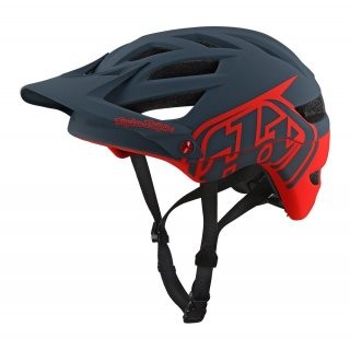 Troy Lee A1 Helm Drone Gray/Red XL/XXL preview image
