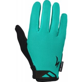Specialized Womens Body Geometry Sport Gel Long Finger Gloves Acid Mint L preview image