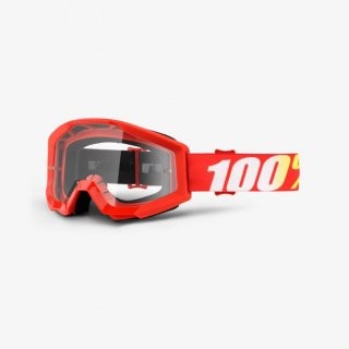 100% Strata Youth goggle anti fog clear lens 2018 Furnace preview image