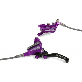 Hope Tech 3 E4 Front - No Rotor - Purple-BRAIDED-L/H preview image