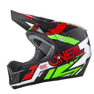 O'Neal Sonus Helmet Strike red/green 2018 XL preview image