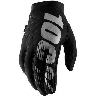 100% Brisker Cold Weather Glove (FA18) black/grey L preview image