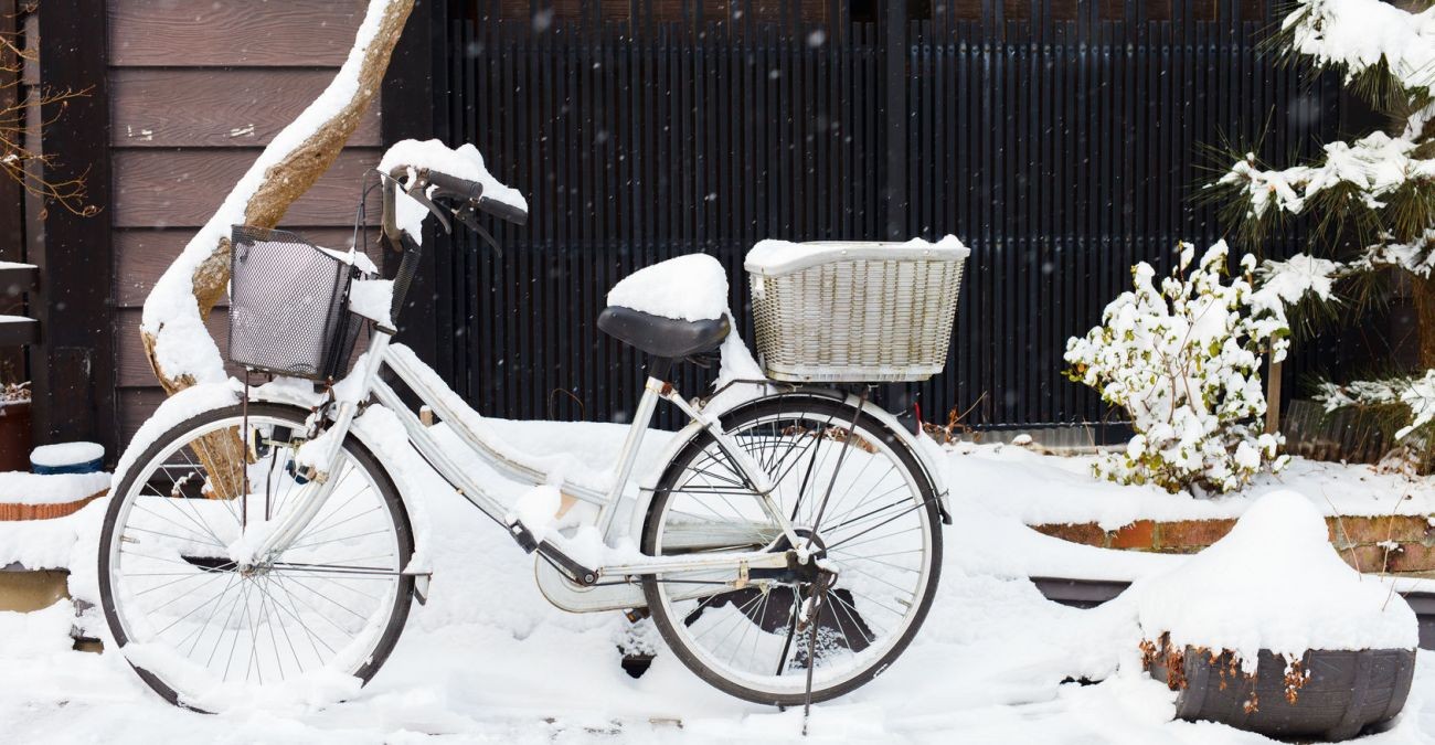 Sicher im Schneechaos! Risikoradeln im Winter